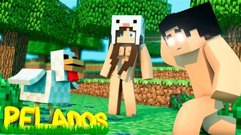 Minecraft PELADOS 39 COELHA VIROU GALINHA YouTube