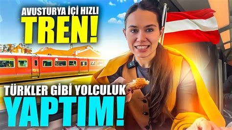 AVUSTURYAYI TREN İLE GEZDİM VİYANADAN ALP DAĞLARINA MUHTEŞEM BİR