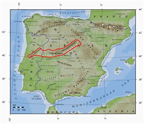 Map Avila Spain – secretmuseum