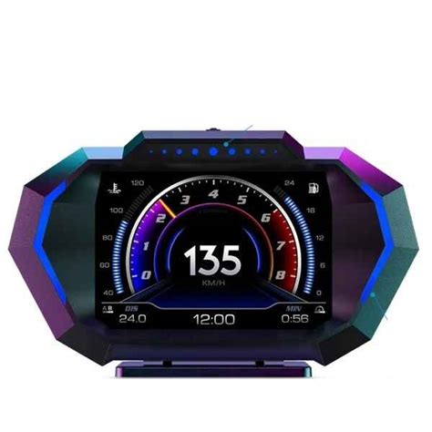 Car HUD Obd2 P24 Car Head Up Display OBD2 GPS AutoMods