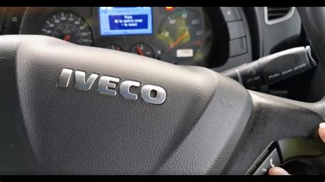 Iveco Stralis Steering Wheel Adjustment YouTube