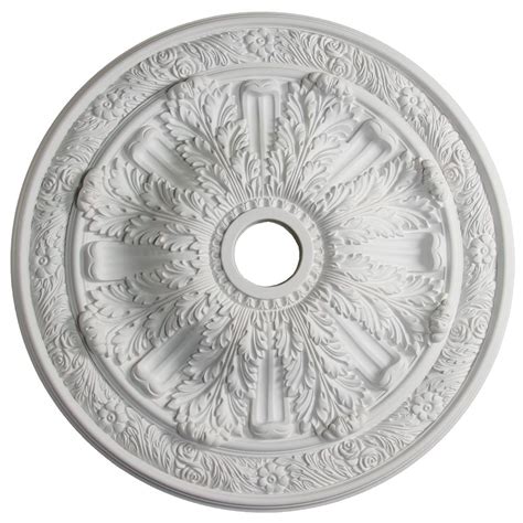 Acanthus Leaf And Egg 19 Inch Ceiling Medallion On Sale Bed Bath