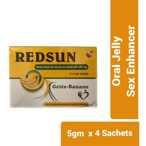 Shop Redsun Oral Jelly Sex Enhancer 4 X 5gm Sachets Online Jumia Ghana