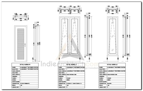 Detail Kusen Pintu Dan Jendela Dwg Imagesee