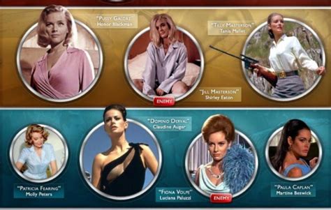 The Girls Of James Bond [infographic] Only Infographic