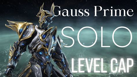 Gauss Prime Vs Level 9999 Void Cascade Level Cap Warframe Tennocreate Youtube