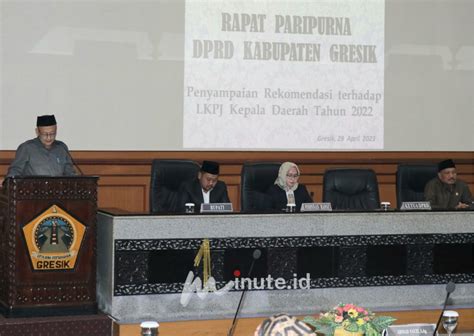 Ini Empat Rekomendasi Dprd Gresik Terhadap Lkpj Minute Id