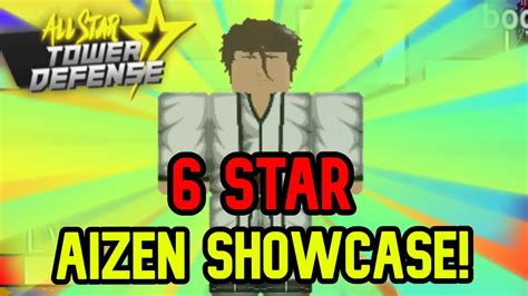 Star Aizen Destroys Sukuna All Star Tower Defense Showcase Youtube