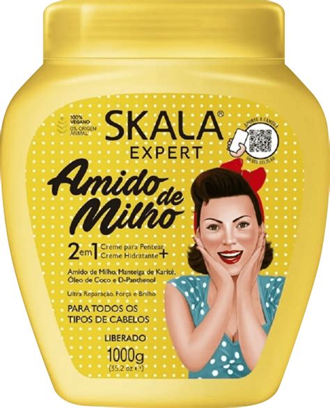 Hidratação Amido De Milho - Creme de Hidratação Skala Expert Amido de Milho | Beleza na Web