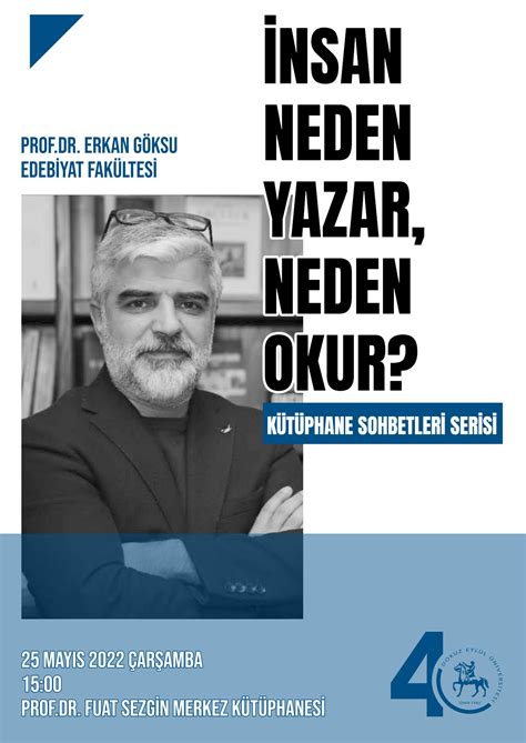 DEÜ Kütüphane DEU Library on Twitter Prof Dr Erkan GÖKSU nun