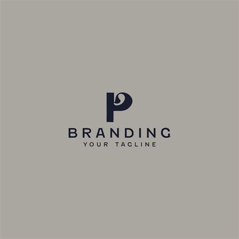 Premium Vector Letter P Logo Design Template