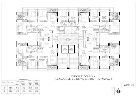 1128 Sq Ft 3 BHK 3T Apartment For Sale In Shubh Landmarks Shubh Nirvana