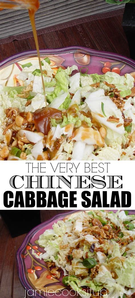 Chinese Chicken Cabbage Salad With Peanut Sauce Recipe Keto Asian