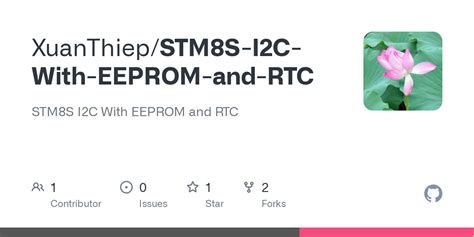 STM8S I2C With EEPROM And RTC UserFile Stm8s Conf H At Master