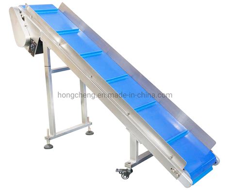 Food Grade Pu Belt Conveyor Assembly Line Packing Machine Multifunction