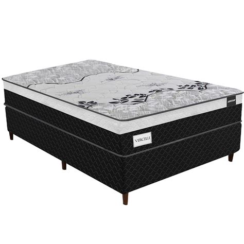 Colchão Cama Box Gazin Molas Ensacadas Casal 138x188 Vercelli