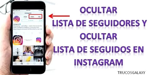 C Mo Ocultar A Los Seguidores Y El Seguimiento Del Instagram