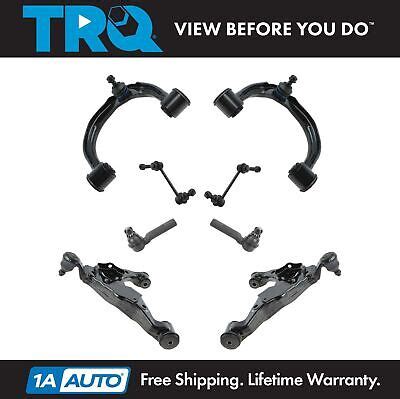 Trq Control Arm Ball Joint Sway Link Tie Rod Steering Suspension Kit