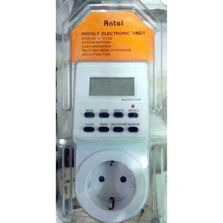 Jual Stop Kontak Timer Digital Antel Shopee Indonesia