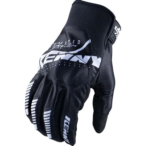 Gants Cross DEFENDER KENNY Noir Blanc MOTO AXXE FR Gants Cross