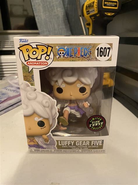 Funko Pop Vinyl One Piece Luffy Gear Five Glow Chase 1607 With