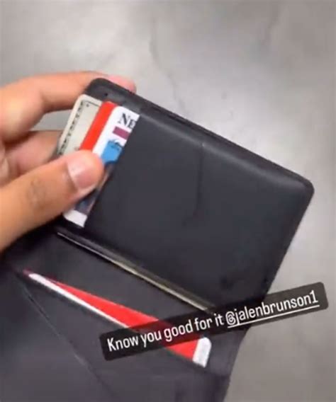 Knicks Jalen Brunson Victim Of Wallet Prank By Team Usa Teammates