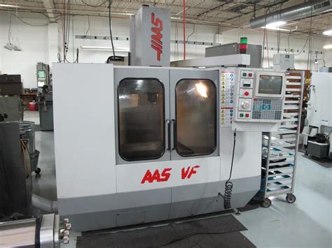 Machines Used Haas Vf 0 Cnc Vertical Machining Center With Brush Type