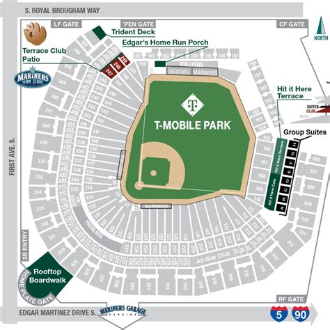 Safeco Seating Map