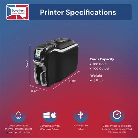 Zebra ZC350 ID Card Printer – Bodno