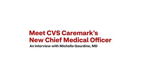 New Chief Medical Officer For Cvs Caremark Youtube