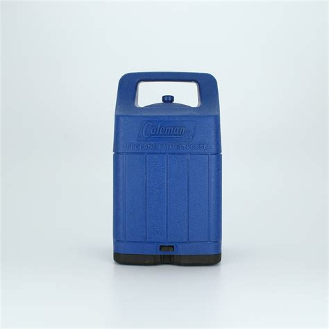 Coleman Propane Lantern Case Blue Black Plastic Storage Carry Case For