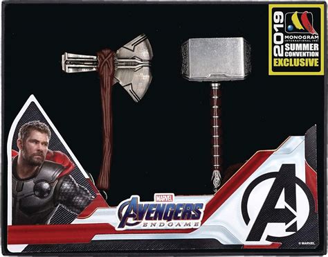 Amazon Avengers Endgame Thor Hammer Key Chain Set D Exclusive