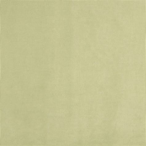 Solid Light Green, Grid Microfiber Upholstery Fabric By The Yard