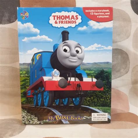 THOMAS FRIENDS My Busy Book By Phidal Publishing 12 Figures Playmat