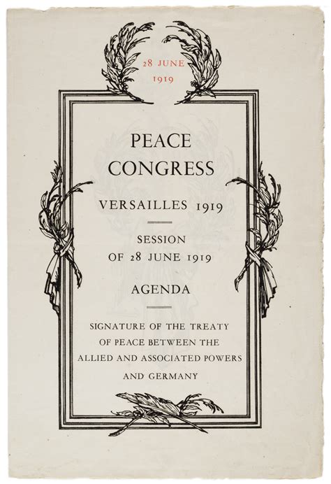 Peace Treaty Template