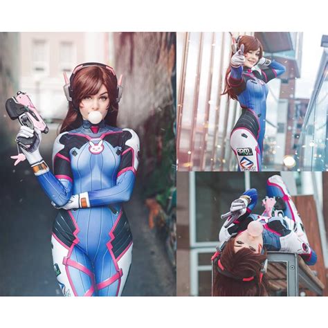 Disfraz De Cosplay D Va Superhéroe Zentai Traje Dva Halloween Body