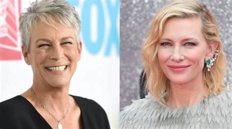 Jamie Lee Curtis And Cate Blanchett Celebrate On New Movie Set After