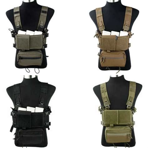 Tmc Lightweight Tactical Vest Ss Modular Chest Rig Set A Chest Hanging