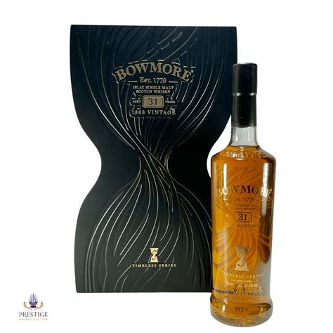 Bowmore Year Old Timeless Series Auction Prestige Whisky Auction