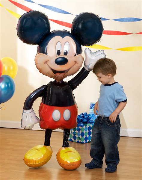 Amazon Mickey Mouse Airwalker 52 Inch Jumbo Foil Mylar Birthday