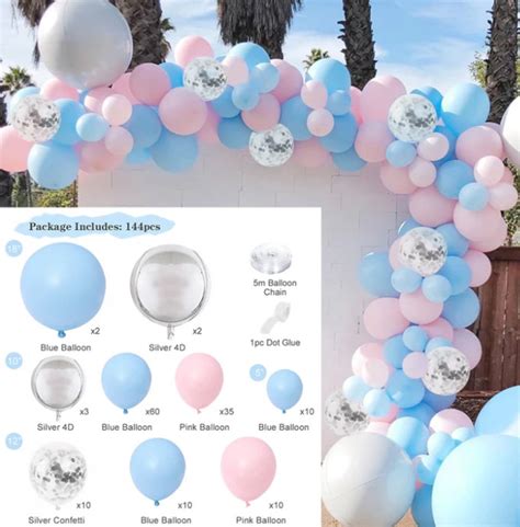 Birthday Balloons Garland Set Birthday Decoration Happy | Etsy