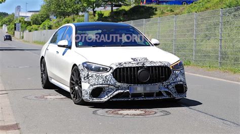 2023 Mercedes-Benz AMG S63 E Performance spy shots and video: Plug-in ...