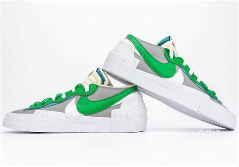 sacai Nike Blazer Low Classic Green DD1877-001 | SneakerNews.com