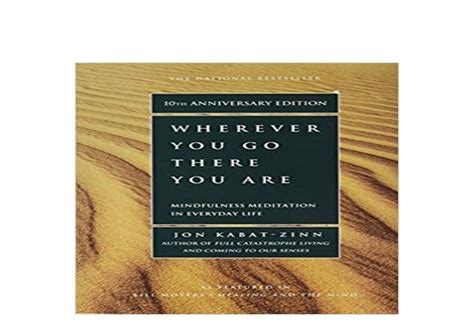 Hardcover Library Wherever You Go There You Are Mindfulness