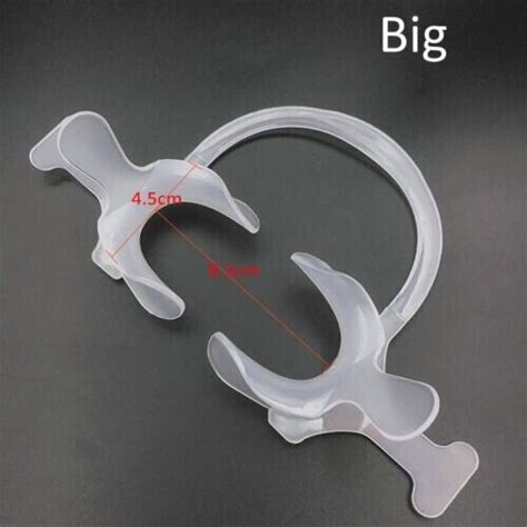 Dental Orthodontic C Type Mouth Opener Transparent Tooth Intraoral Lip