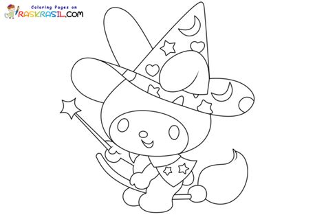 Sanrio Halloween Coloring Pages