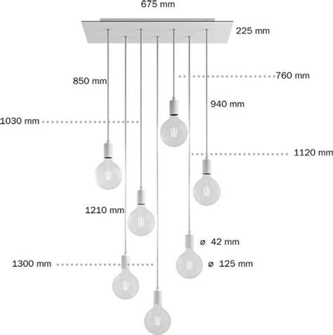 Lichts Hanglamp Zwart Cm Rechthoekig Xxl Rose One Stoffen Kabel