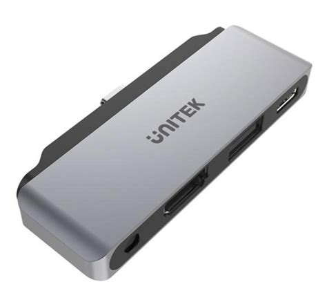 Adapter Rozdzielacz Przejściówka Unitek Hub Usb C To Hdmi 4k Usb A Pd