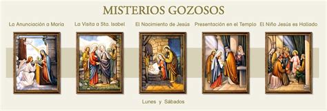 Santo Rosario De Los Lunes Misterios Gozosos