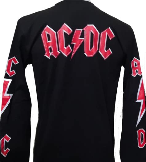 Ac Dc Long Sleeved T Shirt Are You Ready Size M Roxxbkk